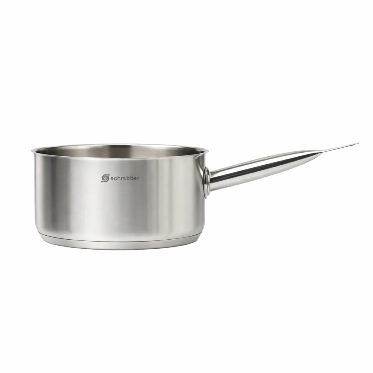Cratiță inox cu coadă Schmitter 12 cm 01 Cratiță inox cu coadă Schmitter 12 cm
