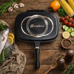 Tigaie dublă Grill Schmitter 36 x 25 cm