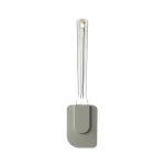 Spatulă silicon adâncă cu mâner transparent, 6 x 25 cm