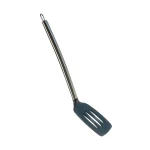 Spatulă silicon cu mâner din inox, 33 x 8.3 cm