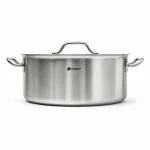 Cratiță profesională inox Schmitter 32 cm, 10 L cu capac