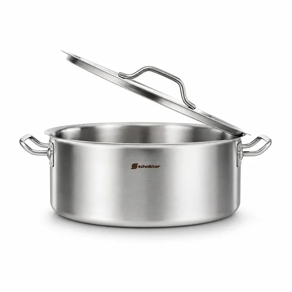 Cratiță profesională inox Schmitter 36 cm, 13,5 L