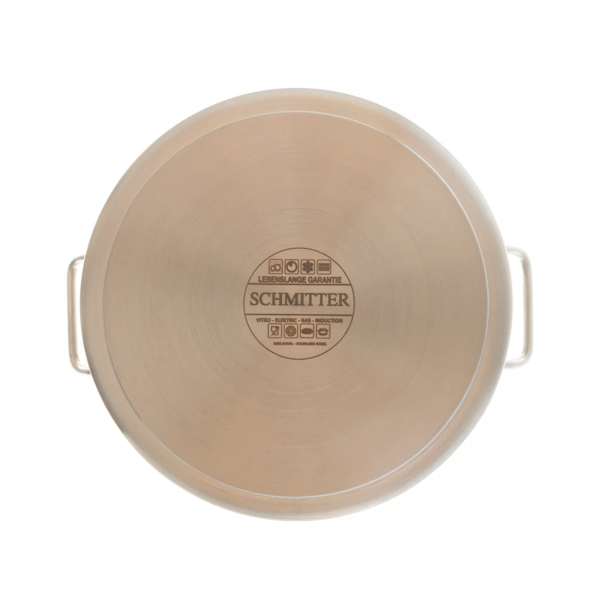 Oală profesională inox cilindrică Schmitter 35 cm, 34L