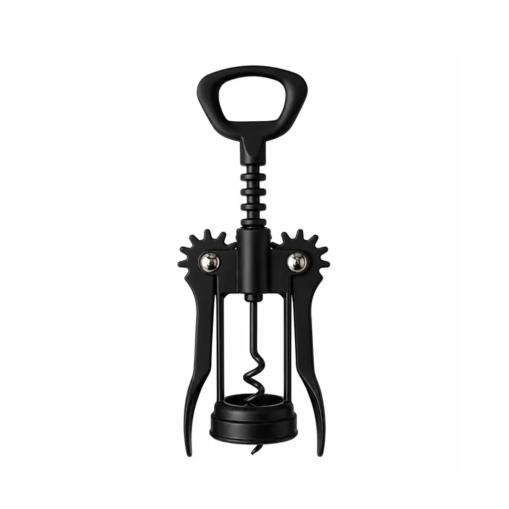 Tirbușon zinc negru, 16.5 cm