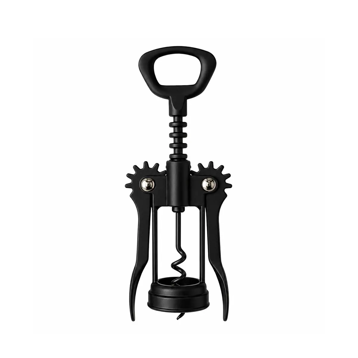 Tirbușon zinc negru, 16.5 cm Tirbușon zinc negru, 16.5 cm