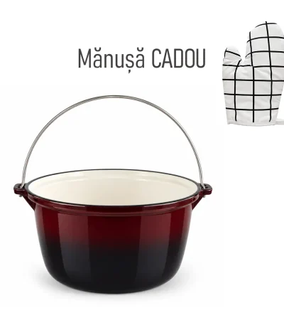 Ceaun fontă emailată Schmitter 22 cm