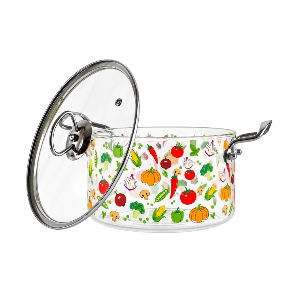 Oală sticlă borosilicată Schmitter 2.5 L
