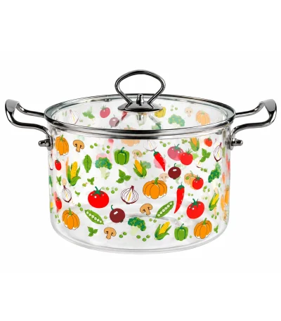 Oală sticlă borosilicată Schmitter 3.5 L