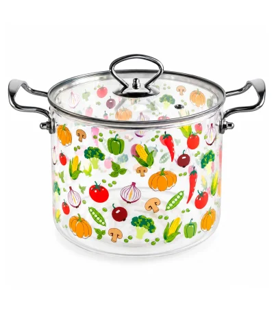 Oală sticlă borosilicată Schmitter 4.5 L