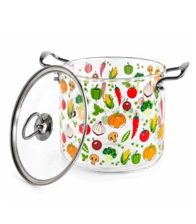 Oală sticlă borosilicată Schmitter 5.5 L