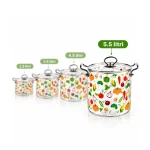 Oală sticlă borosilicată Schmitter 5.5 L